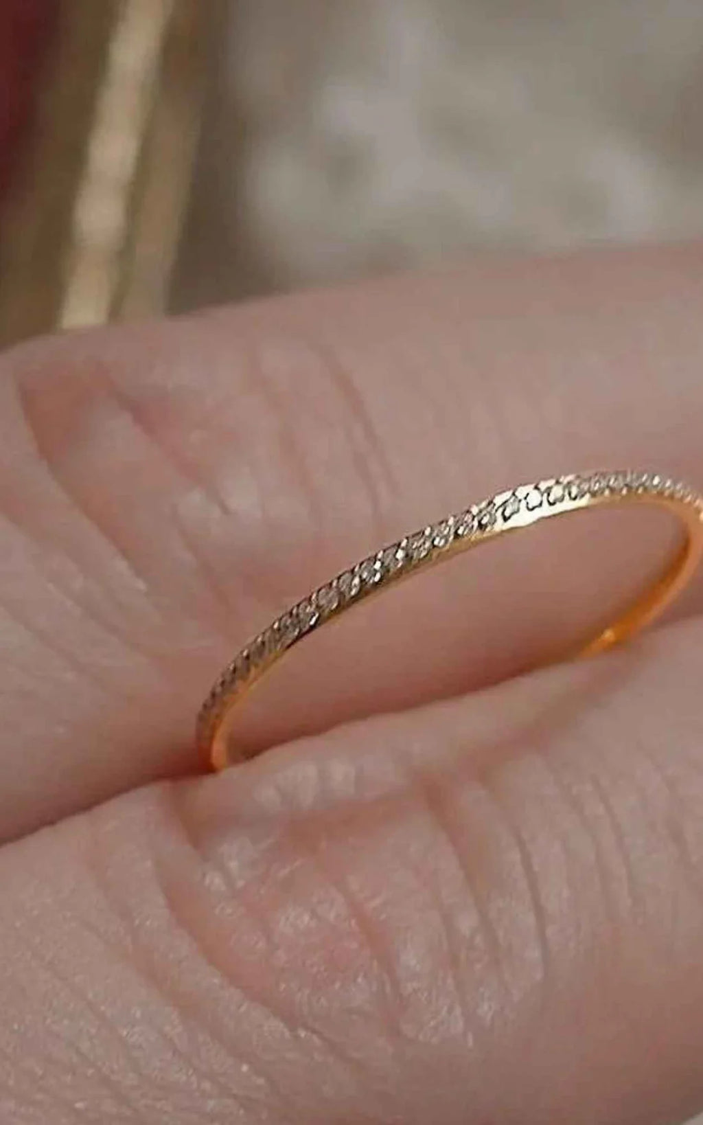 Dainty Eternity Ring
