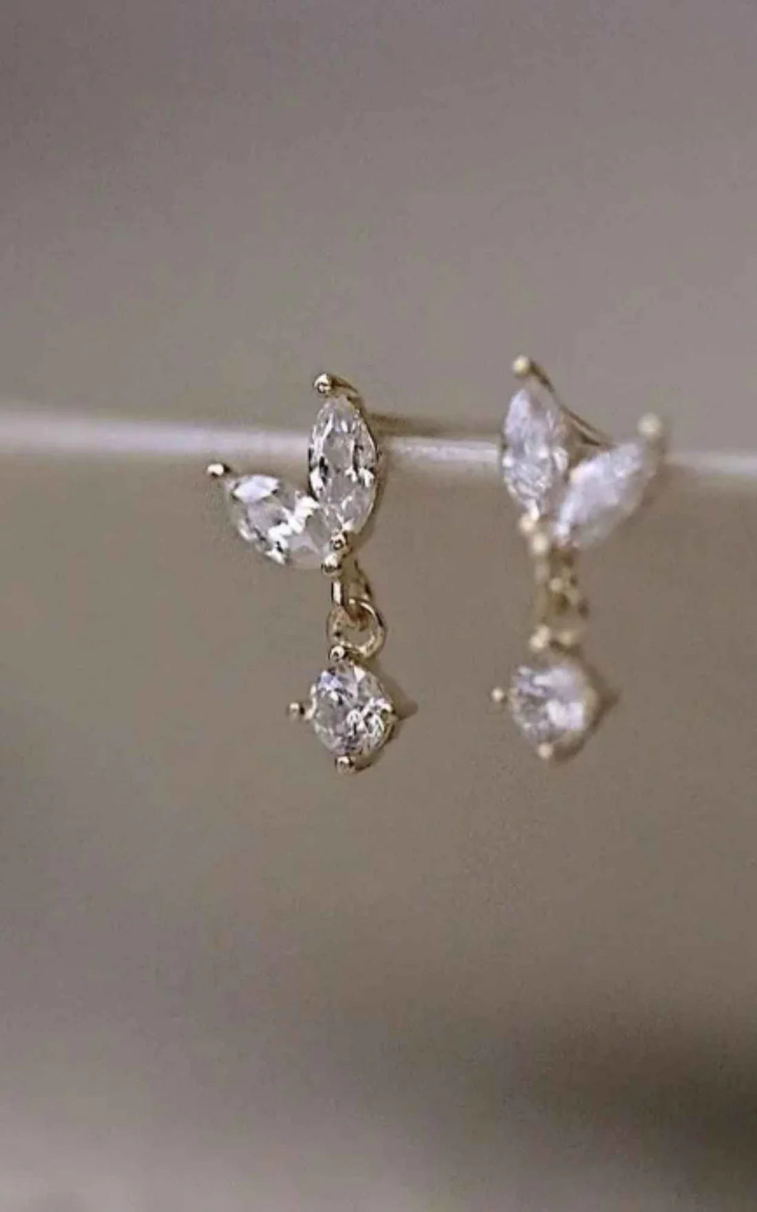 Dainty Marquise Earrings