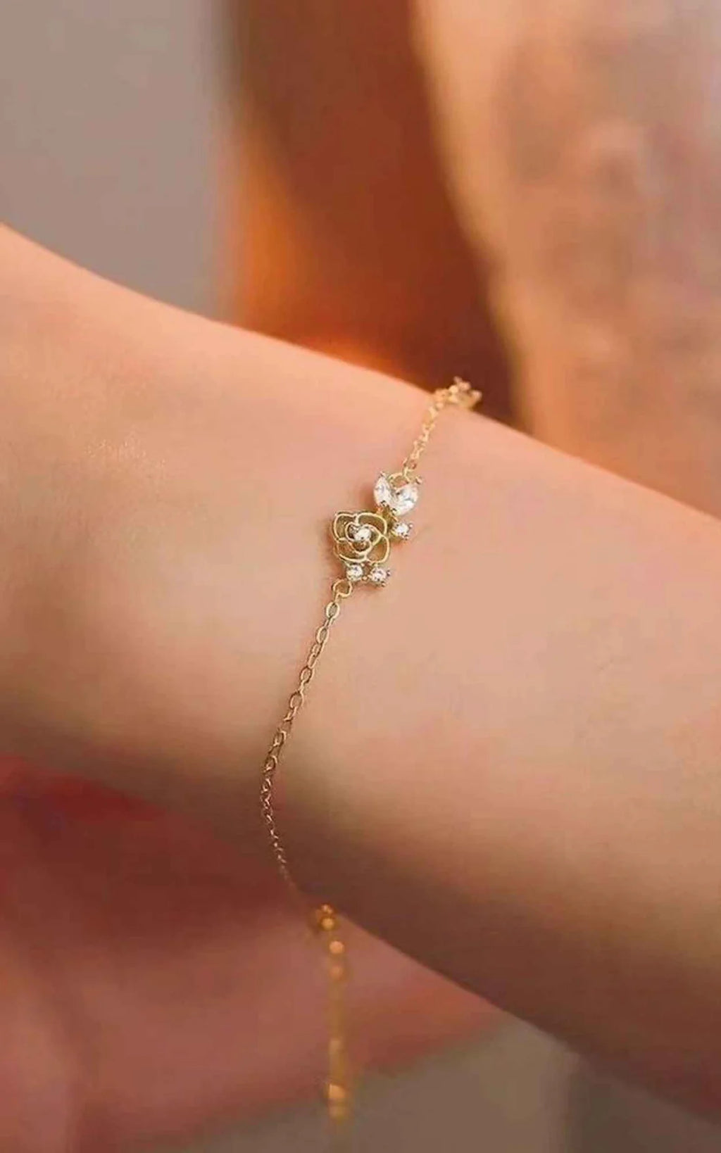 Rose Marquise Bracelet