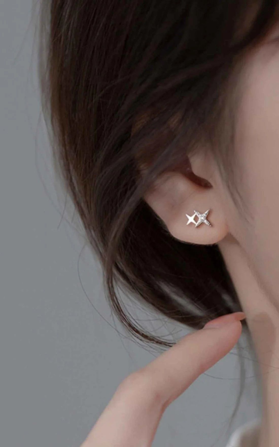 Blinking Star Studs