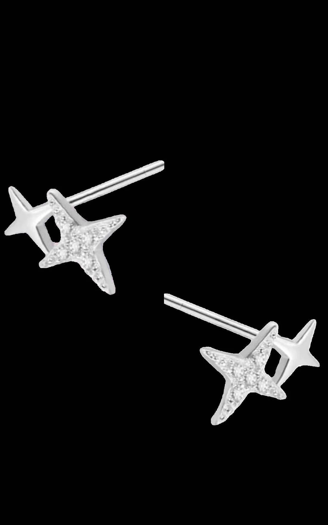 Blinking Star Studs