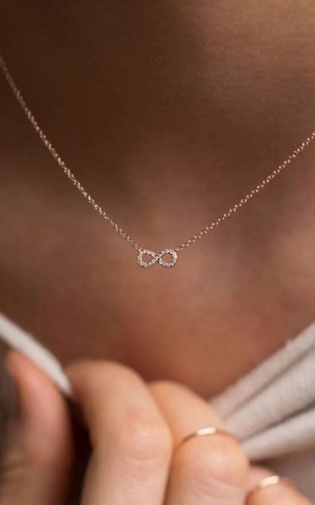 Mini Infinity Necklace