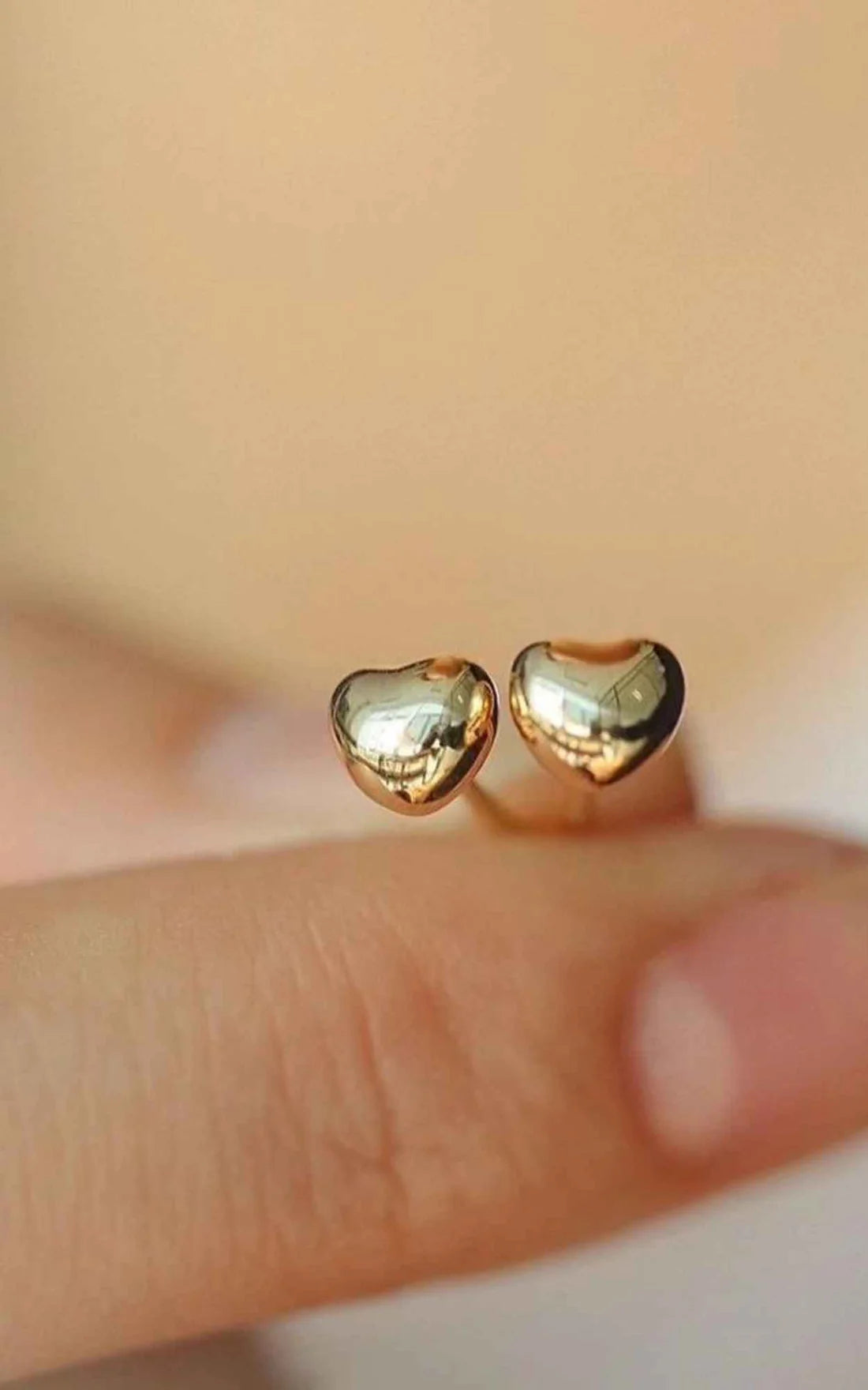 Solid Heart Earrings