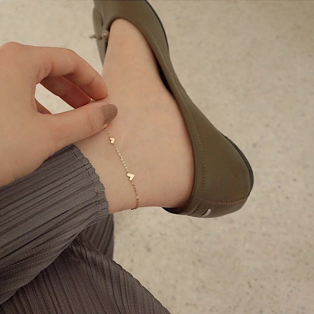 Heart Anklet
